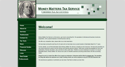 Desktop Screenshot of moneymatterstaxservice.com
